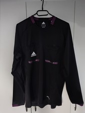 Adidas Referee 12 Langarm Schiedsrichtertrikot Schwarz Formotion NEU Größe M