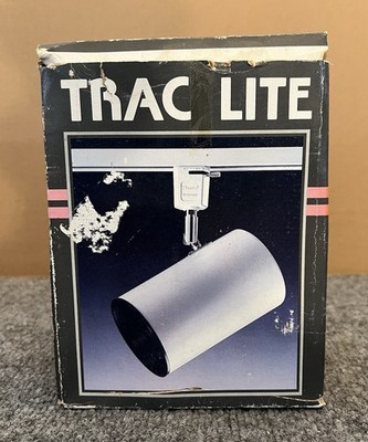 Pay-Pak VTG Trac Lite NOS White #EA24401 370 Degree Swivel Bakelite Canopy