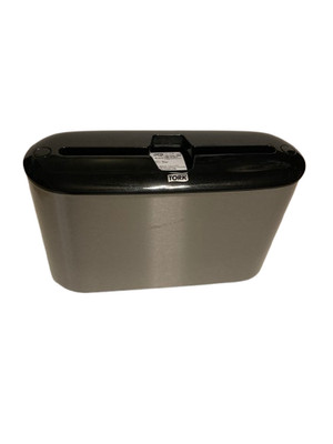 Tork H2 Stainless Steel Black Paper Towel Dispenser SCA Model H2 (302030)