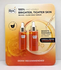 RoC Multi Correxion Revive + Glow Daily Serum Vitamin C, 1.7 oz + 1 oz