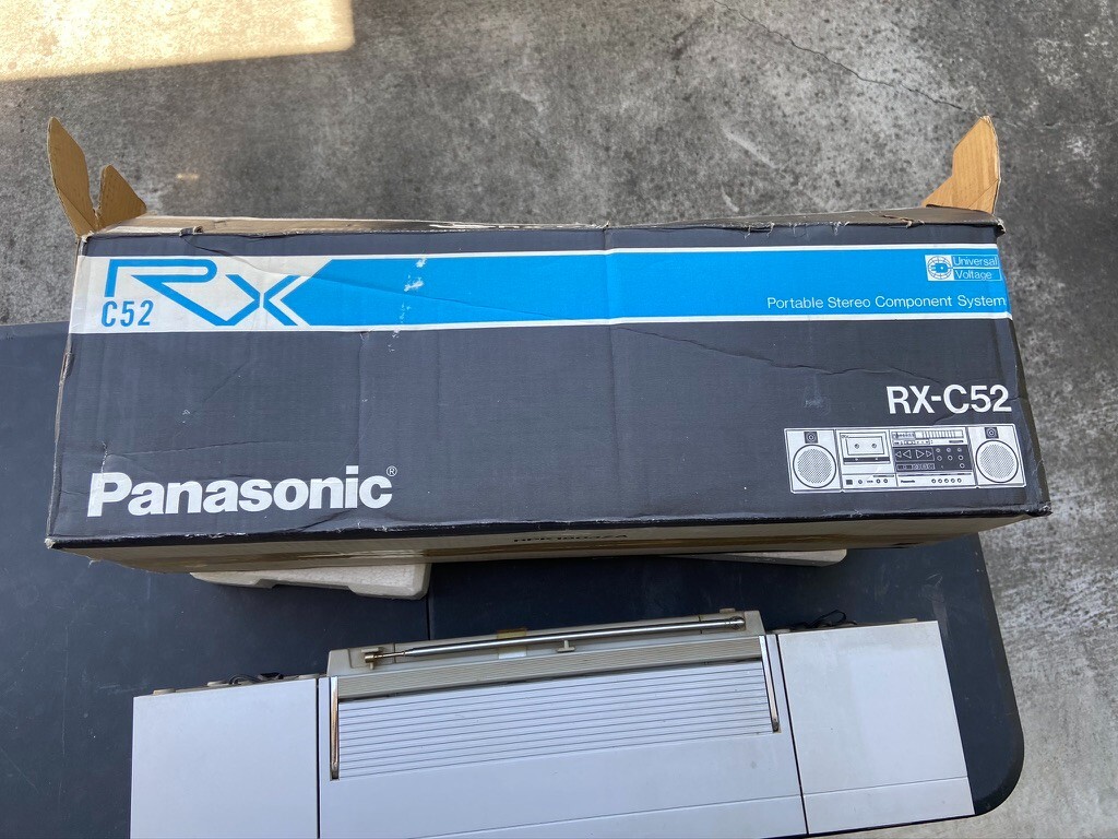 Panasonic National RX-C52 Boombox Portable Stereo Component System
