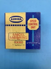 Aurora Model Motoring Speed Control Unit Untested In The Box
