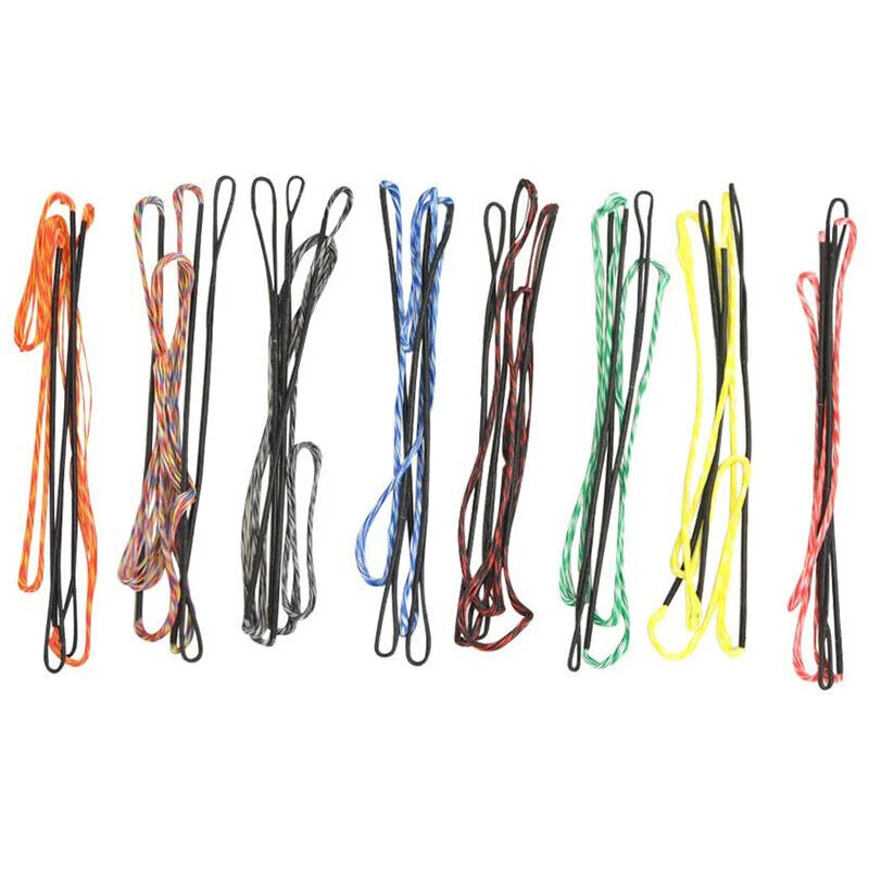 Archery 48-70" Recurve Bow Bowstring Dacron Replacement Strings Longbow Hunting - Image 2 of 4