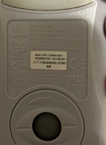 Compaq Logitech 2 Button Mechanical Ball Computer Mouse PS/2 Tested Works - Picture 4 of 4