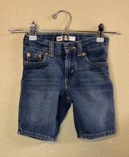 Levi s Shorts Girls 511 Slim Denim Blue Jean Medium Wash Casual Shorts 4 Reg