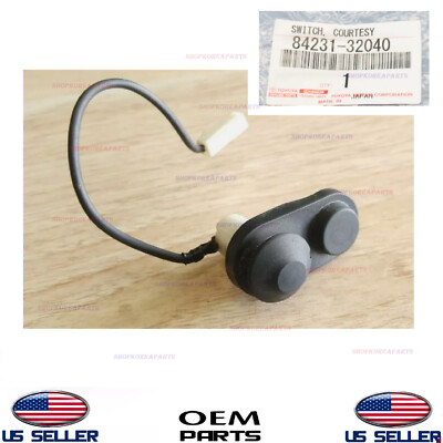 Genuine Front Door Courtesy Lamp Switch  OEM  Toyota Lexus *See Compatibility 