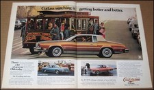 1979 Oldsmobile Cutlass 2-page Print Ad Car Auto Advertisement Supreme Calais 1979 Oldsmobile Cutlass 2-page Print Ad Car Auto Advertisement Supreme Calais