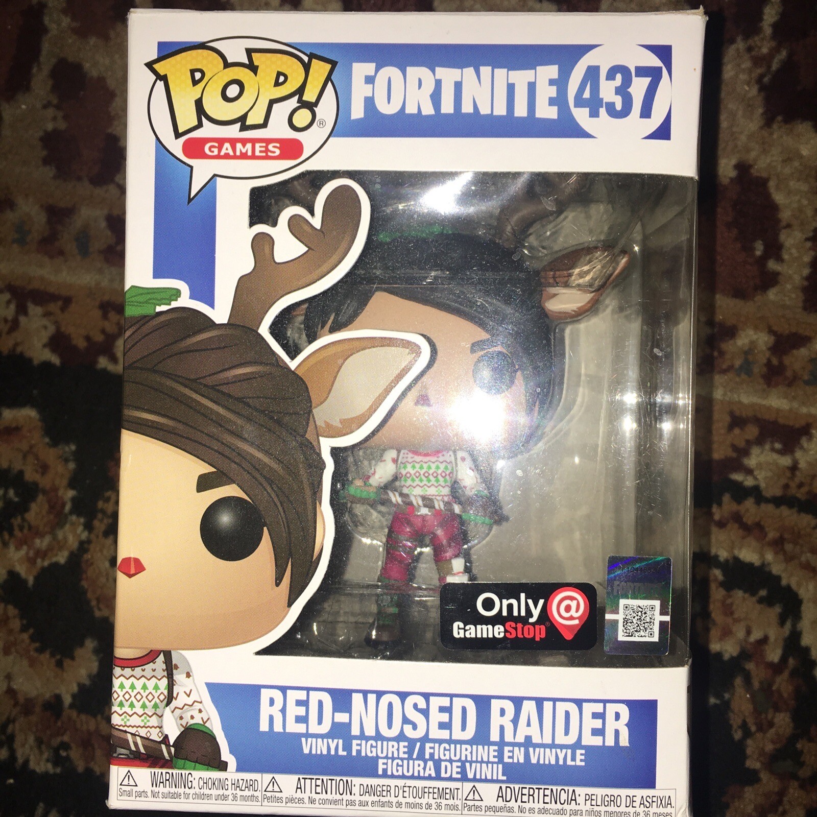 Funko Pop! Vinilo: Fortnite - Red-Nosed Raider - Gamestop (Gs) (Exclusivo) #437