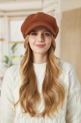 Sumolux Women Beret Newsboy Hat French Wool Cap Classic One Size