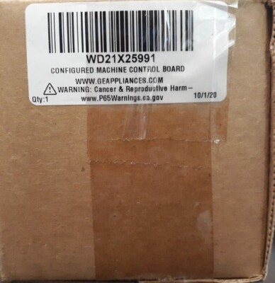 WD21X25991 GE Dishwasher Configured Machine Control Board ~SHIPS FAST!  2D