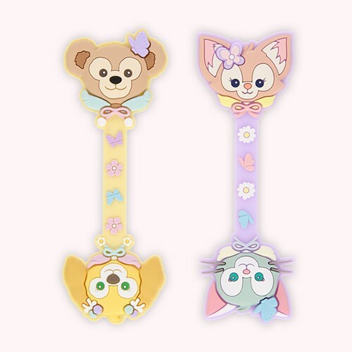 Disney Sea Duffy and Friends Come Find Spring cable clip set - Picture 1 of 3