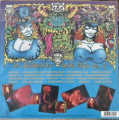 WHITE ZOMBIE 'La Sexorcisto: Devil Music 1 LP NEW Cramps Famous Monsters  Helmet 600753381564| eBay