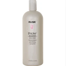 RUSK Thickr Thickening Shampoo for Fine & Thin Hair 33.8oz/1L