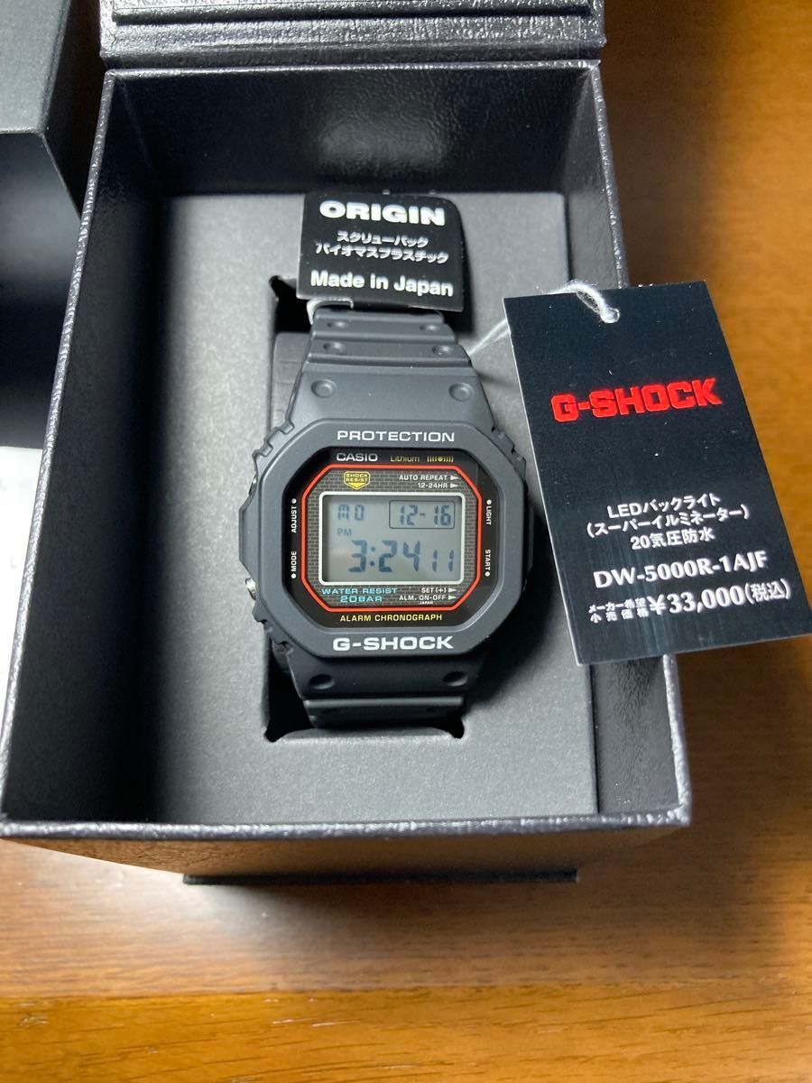 In Stock】CASIO G-SHOCK DW-5000R-1AJF First Reproduction In Stock】CASIO G-SHOCK DW-5000R-1AJF First Reproduction