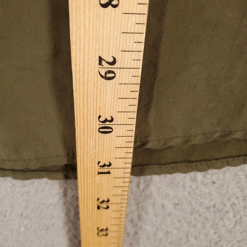 Mossy Oak Shirt Mens Medium Green Vented Caped Mesh Lined Hunting Flap Pockets - Picture 2 of 8