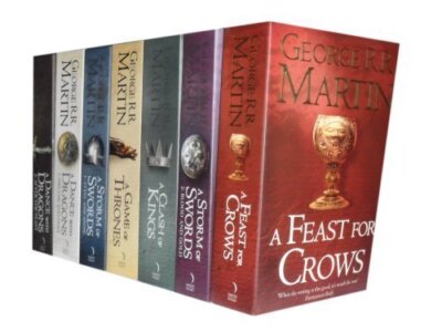 【新品未開封】洋書　A Song of Ice and Fire 7冊セット A Song of Ice and Fire (7 Volumes), Book Cover May Vary