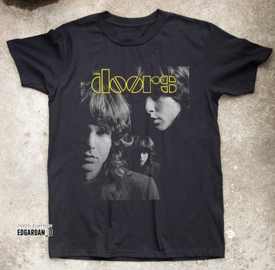 The Doors Jim Morrison Black Unisex T-shirt Size S-5XL