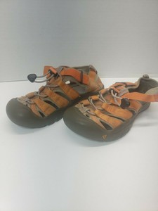orange keen sandals