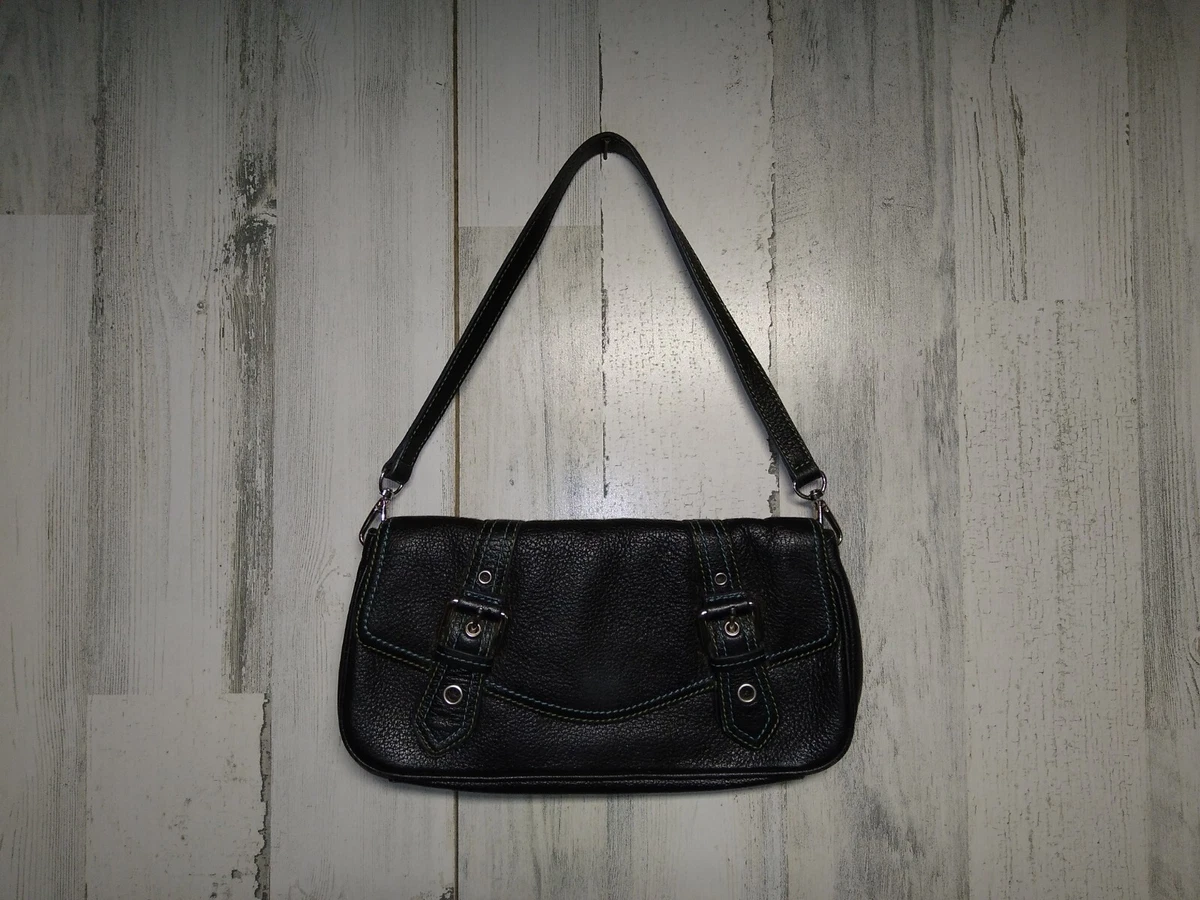 Ebay black leather handbags hot sale