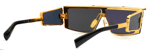 BALMAIN Wonder Boy III BPS-127A-145 Gold Black Mens Sunglasses --145 B:40 - Picture 9 of 17