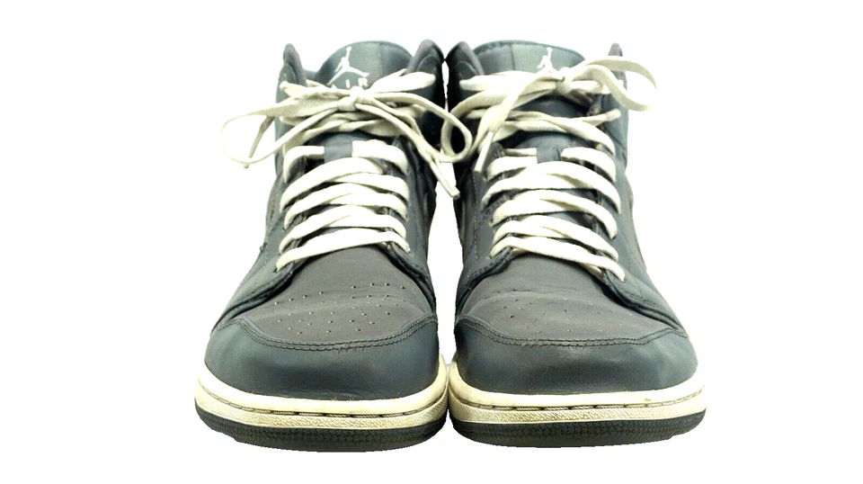 - Air Jordan 1 Retro Mid Cool Grey. Size 11.5 554724-014 - Image 2 of 4