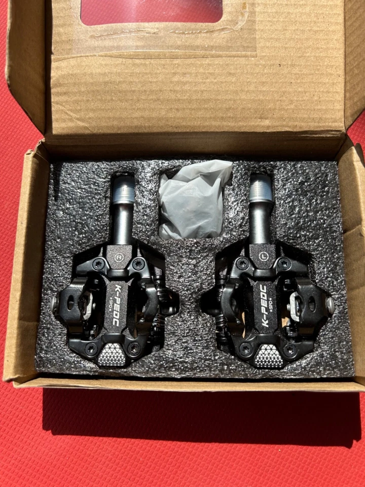 K PEDC Compatible Clipless MTB Mountain Bike Pedal Dual Sided - Image 4 of 4