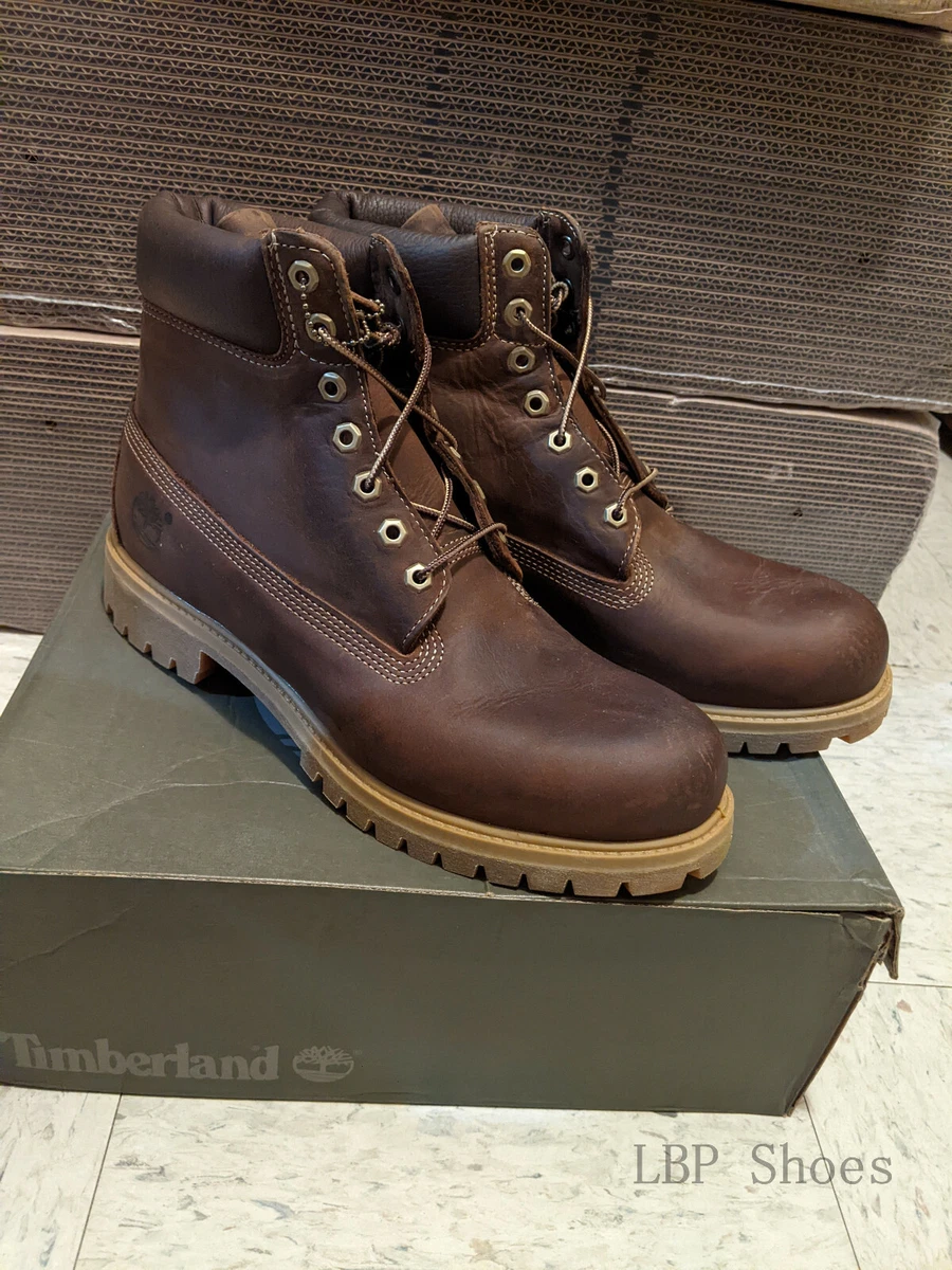 Wauw winnaar Laptop Timberland Men&#039;s 6 inch Premium Boot Anniversary Edition 27097 Brown  Leather M D | eBay