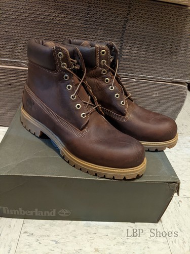 Aeródromo Endurecer Malgastar Timberland Men&#039;s 6 inch Premium Boot Anniversary Edition 27097 Brown  Leather M D | eBay