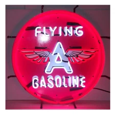 Neonetics 5GSFLY Gas - Flying A Gasoline Neon Sign