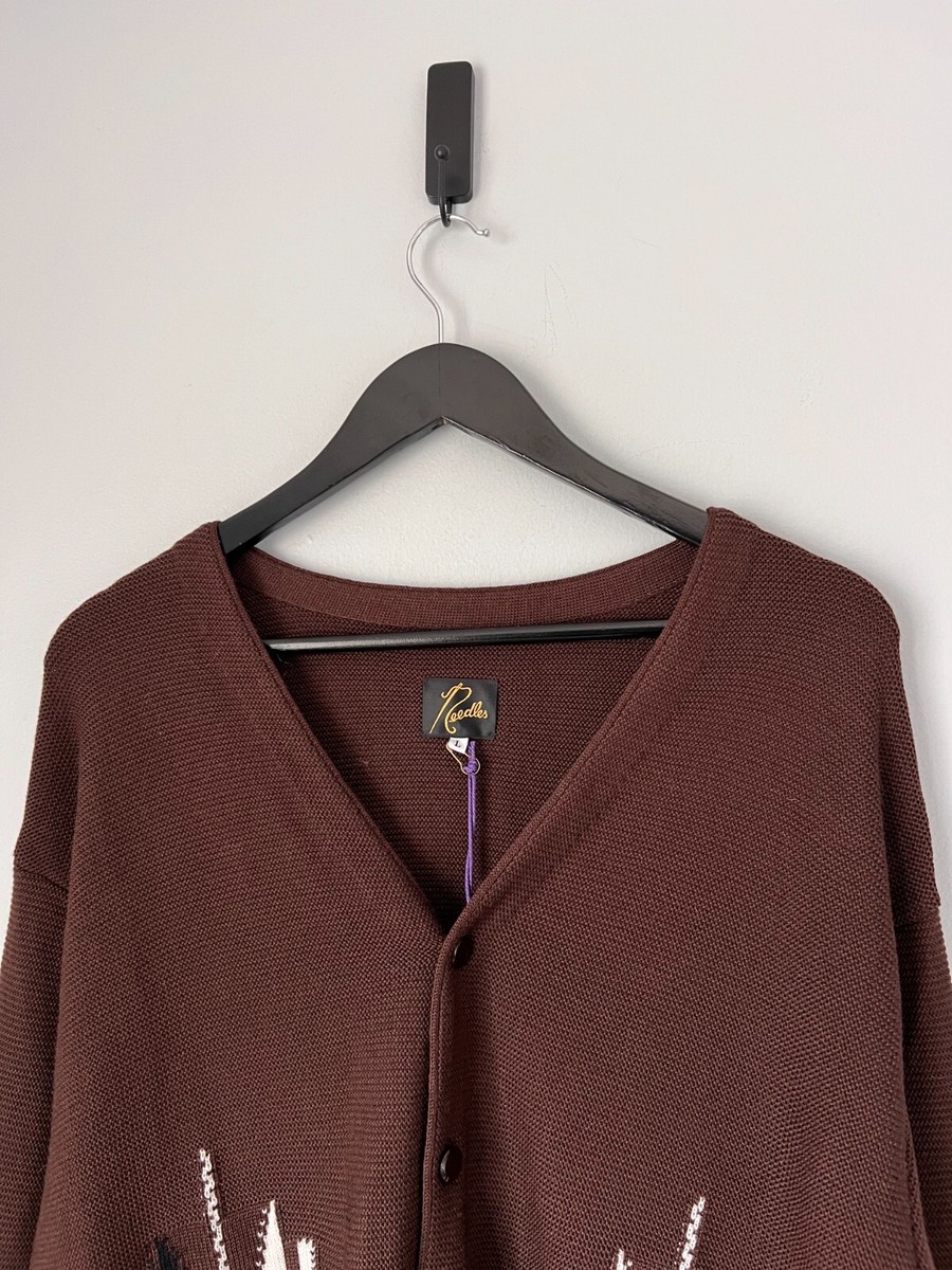 トップス needles V NECK CARDIGAN - CHIMAYO Needles SS24 - Chimayo V Neck Cardigan | Nepenthes New York
