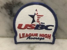 Bowling USBC League HIGH Average Patch 3" x 3" A2