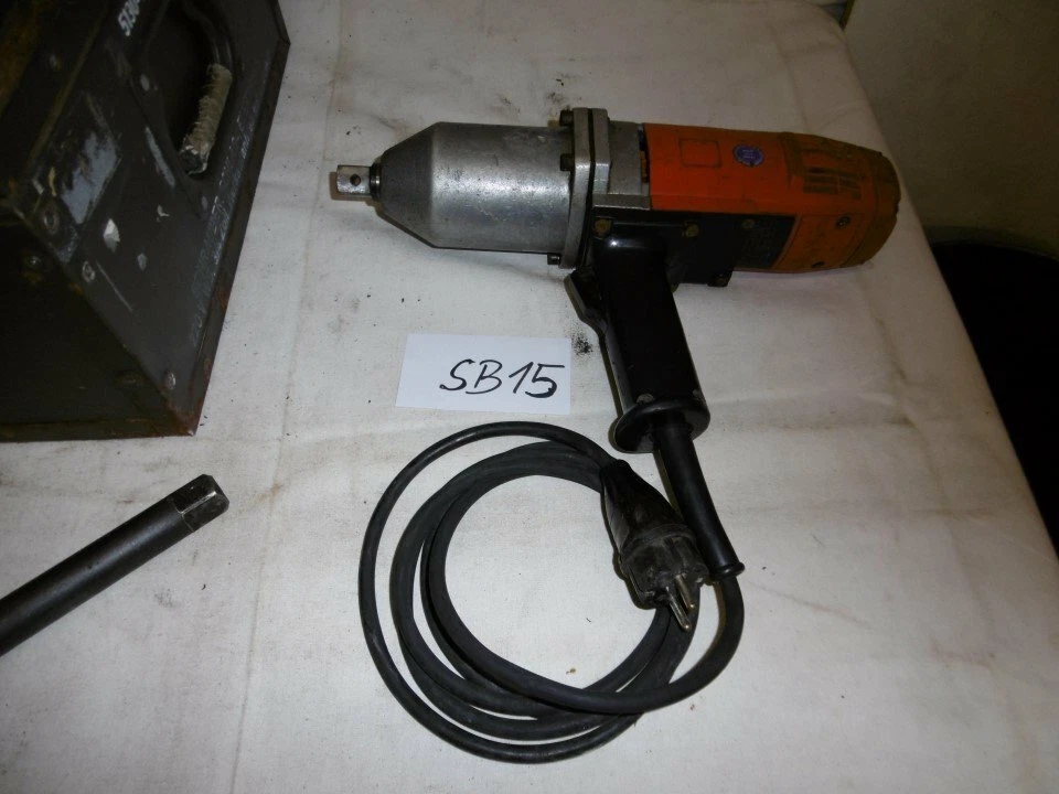 1x Fein Schlagschrauber 450W 3/4" Schrauber elektrisch ex Bundeswehr (SB15) - Bild 4 von 4