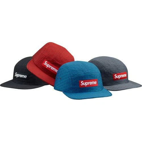 Supreme Repeater Camp Cap noir taille unique F/W 13