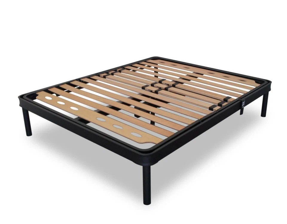 RETE LETTO ORTOPEDICA A DOGHE PER LETTO RINFORZATA PER TAGLIE FORTI XXL - Immagine 2 di 4