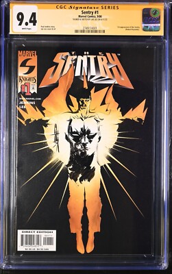 The Sentry #1 CGC 9.4 Signed & Sketched By Jae Lee (Marvel Comics, 2000 ...