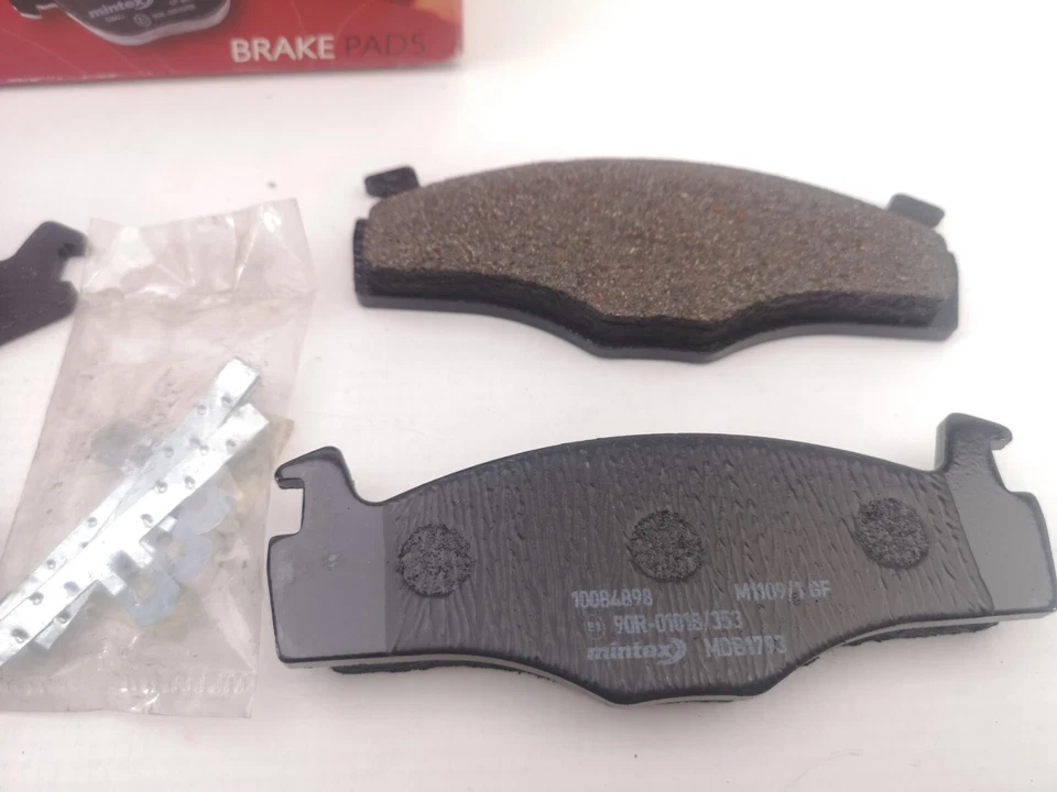 Pastillas de freno delanteras MINTEX MDB1267 para SEAT VW Jetta Scirocco Passat B2 B3 B4 Golf Foto 3 de 4