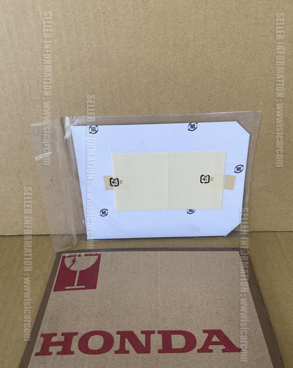 HONDA STEPWGN RF2 LABEL, SERVICE INFORMATION 87533-P72-010 GENUINE