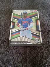 2023 Panini EEE Angel De Los Santos DPL Baseball Card #189