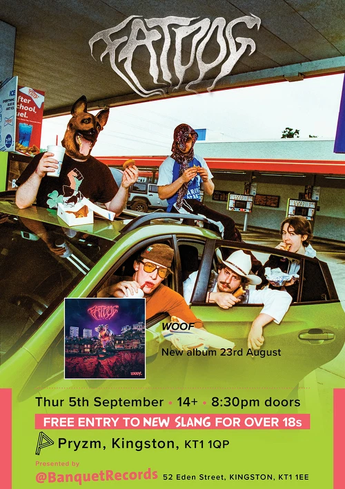 Fat Dog - WOOF. - CD Album (Released 6th September 2024) Brand New - Image 2 of 2