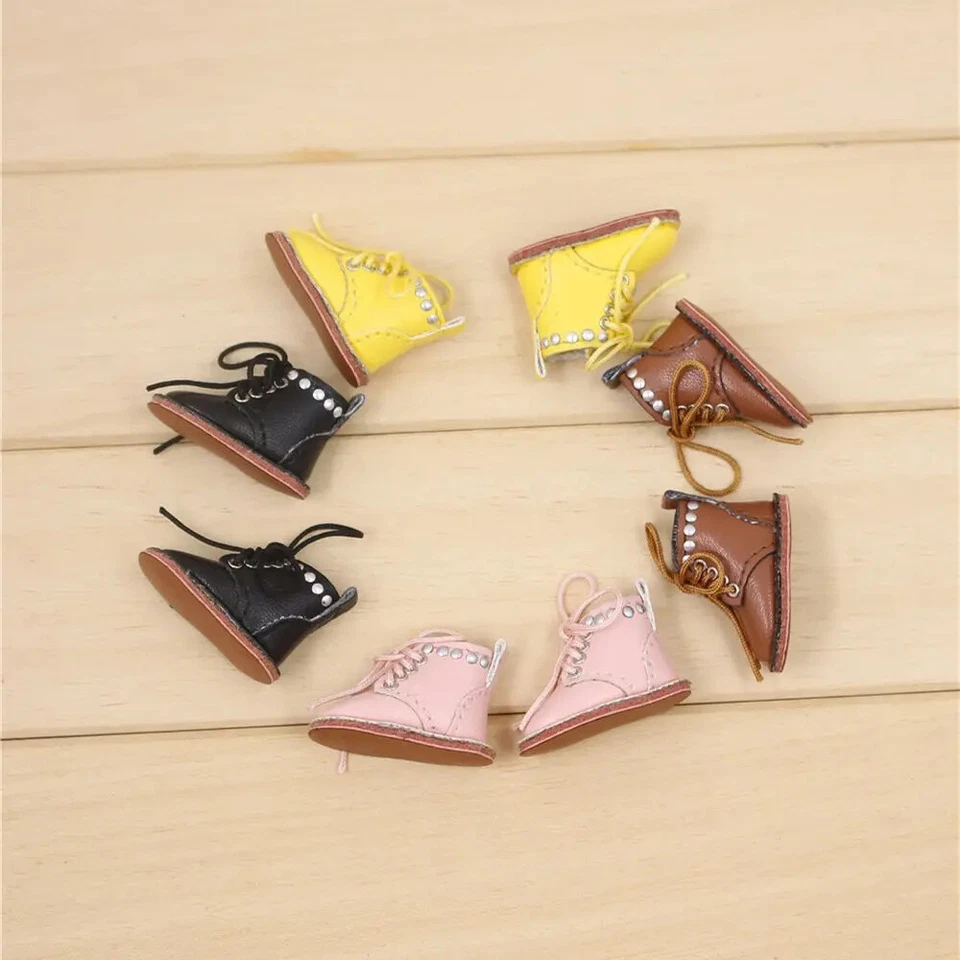 Sapatos Manish Arora para boneca 1/6 Blyth Botas corpo articulado 30cm normal ICY licca. - Imagem 2 de 4