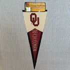 Ou Oklahoma University Sooners Football Mini Pennant 6" x 15" Nwt
