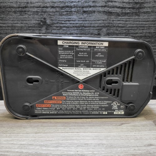 Cargador de batería genuino OEM Hoover BH03200 SOLO para BH03100 y BH03120 - Imagen 5 de 5