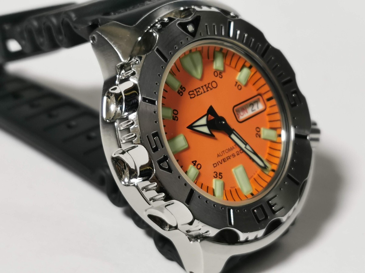 NMINT SEIKO Orange Monster SKX781 7S26-0350 Automatic Scuba NMINT SEIKO Orange Monster SKX781 7S26-0350 Automatic Scuba