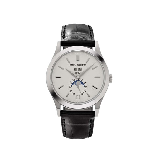 Patek Philippe Complications 5396G-011 Annual Calendar Moon Phases White Gold