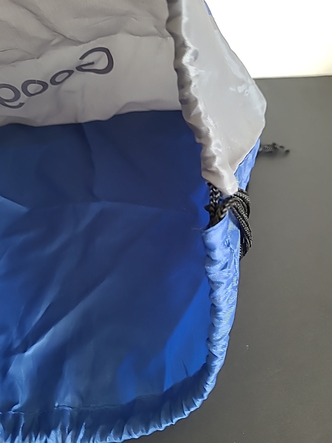 Gray And Blue Google Draw String Bag - image 15