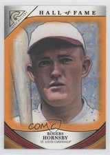 2019 Topps Gallery Hall of Fame Orange 10/25 Rogers Hornsby #HOFG-10 HOF 0nw3