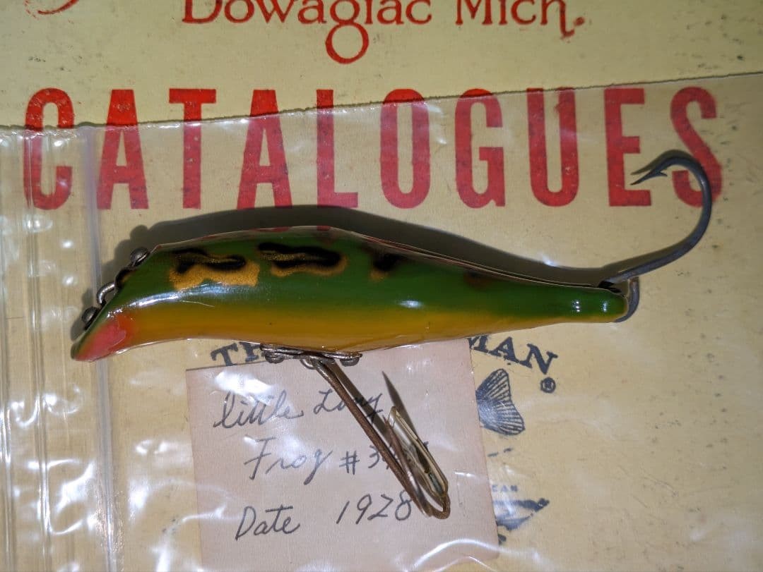 Old Lure Super Rare Hedon Little Loony Frog - Image 6