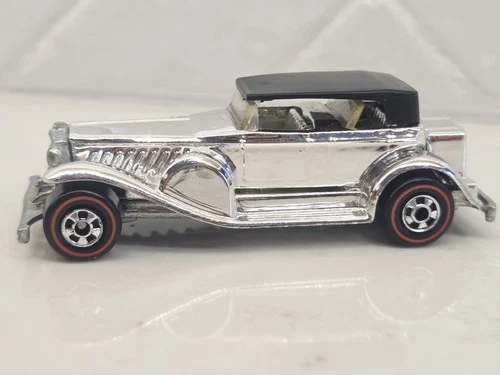 Hot Wheels Classic American Car Set Chrome '31 Doozie Redline Loose