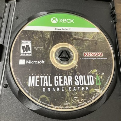 USED Metal Gear Solid Delta: Snake Eater  (Xbox Series X) (DISC ONLY)