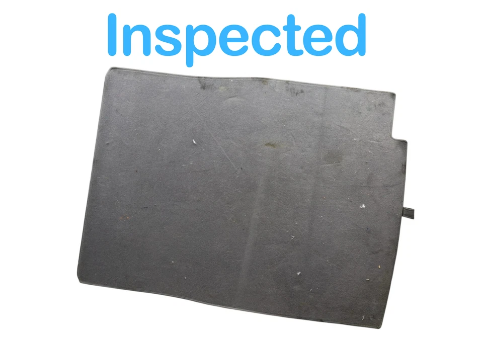 09-15 BMW 750i 750Li Maletero Trasero Equipaje Alfombrilla Alfombrilla Cubierta Negra Fabricante Original Foto 3 de 4